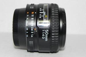 **中古良品　Nikon AF Nikkor 50mm f/1.4 Dレンズ*