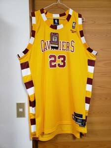 レア Reebok LEBRON JAMES Swingman Cleveland Cavaliers Jersey Size (2XL) / レブロン ジェームズ ユニフォーム (4x NBA Champions) 