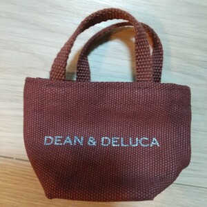 【DEAN&DELUCA*ディーン&デルーカ】トートバッグ*ミニ*レッドビーンズ