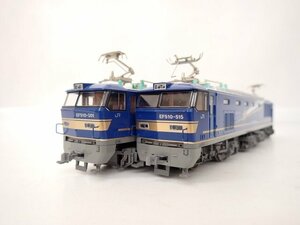 KATO カトー HOゲージ 鉄道模型 EF510-515/EF510-501 北斗星色 2両セット □ 6E58F-1