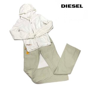 DIESEL/ディーゼル パーカー＆ボトムスセット 上下 25インチ XSサイズ レディース 長袖 長ズボン 服