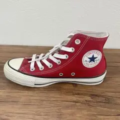 CONVERSE ALL STAR 赤 キャンバス ハイカットスニーカー