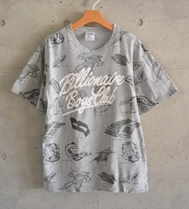 【 ビリオネアボーイズクラブ 】半袖 Tシャツ L グレー / BILLIONAIRE BOYS CLUB GALAXY 