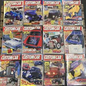 B2071　1997　12冊セット「CUSTOM CAR」カスタムカー　クラシックカー　英国車 カスタム 古本　雑誌 旧車　ビンテージ　自動車