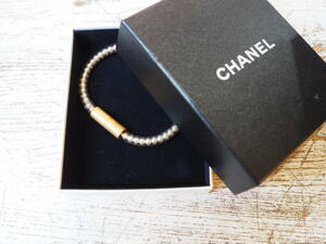 ◆CHANEL シャネル パール ブレスレット バングル マグネットタイプ◆