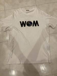 Mサイズ】モンクレール　MONCLER 半袖Tシャツ　ホワイト　センターWM