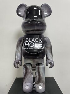 BE@RBRICK x 1000% x BLACK HOLE x Simulation by NASA by MEDICOM TOY ベアブリック 置物 美品 箱付き 希少