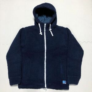 ★ HELLY HANSEN ヘリーハンセン ジップアップ ボアパーカー ジャケット XL