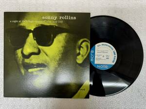 売切〜♪Sonny Rollinsソニー・ロリンズ／a night at the village vanguard blue note 1581／ LPレコード／JAZZ 