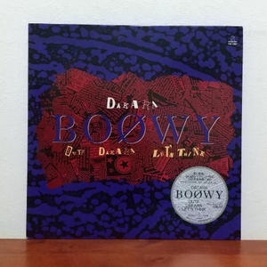 12インチシングル/ BOOWY「DAKARA / OUT!! / LET