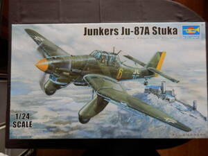 ★1円スタート★TRUMPETER トランぺッター 1/24 ドイツ JUNKERS ユンカース Ju-87A STUKA シュトゥーカ [02420]