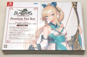 新品 BLADE ARCUS Rebellion from Shining Premium Fan Box　Nintendo Switch版