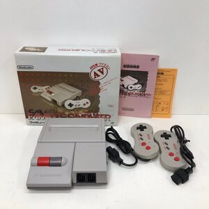 Nintendo 任天堂 ファミリーコンピュータ ニューファミコン HVC-NFF HVC-101 AV仕様 ファミコン 本体 201016SK250242