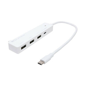 MCO USB PD100W充電対応 USB2.0ハブ ホワイト USH-CA20P/WH /l