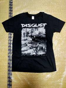 即決　DISGUST ディスガスト　CAN YOUR EYES SEE?　Tシャツ　サイズL