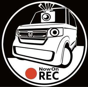 ホンダ　エヌボックス　nbox ドラレコ　ドライブレコーダー　ステッカー　無料車種変更可能　FJクルーザー