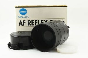 【光学極上品】Minolta ミノルタ AF REFLEX 500mm f8 AFレンズ #989