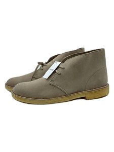 Clarks◆ブーツ/28.5cm/BEG/スウェード/11826//