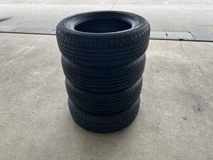 新車外し　タイヤ　ヨコハマ　ブルーアース　225/60R17　9分山　4本セット