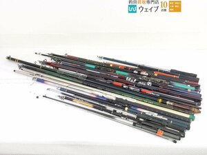 ダイワ CW 乱舞 1号54、シマノ カーボンホリデー イソ HG 2-540 磯竿 など 大量セット ジャンク品