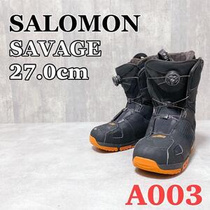 Z971 SALOMON サロモン SAVAGE スノーボード ブーツ 27cm