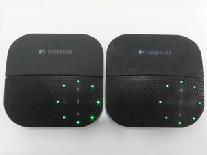 60☆Logicool ロジクール モバイルスピーカーフォン S-00127 2台セット★1009-020