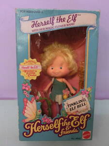 Herself The Elf 1982 ビンテージ 人形 妖精 MATTEL Vintage 80s 検）ストロベリーショートケーキ リッドルキッドル ローズペタルプレイス