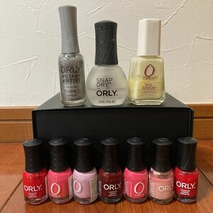 ORLY・オーリー・ネイルカラー・マニキュア・ネイルカラー・ネイルエナメル・10点セット①