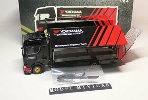 ▲入手困難！限定品！MC 1/64 Scania S 730 Enclosed Double Deck tow trucks トラック 全金属 S730