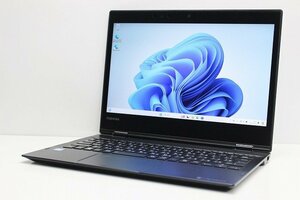 1円スタート ノートパソコン Windows11 2in1PC Dynabook VC72 第7世代 Core i5 メモリ8GB SSD128GB カメラ タッチパネル タブレットPC