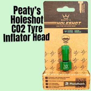 Peaty’s Holeshot CO2 Tyre Inflator Head お洒落でカッコいいCO2インフレーターをお探しの方におすすめ！！