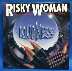 45rpm 邦楽 LOUDNESS / RISKEY WOMAN