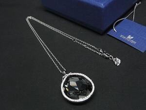 1円 ■新品■未使用■ SWAROVSKI スワロフスキー 1144285 ラインストーン ネックレス ペンダント アクセサリー シルバー系 FL1095