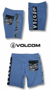 格安 新品 VOLCOM ボルコム メンズ ボードショーツ ブルー 32サイズ A0812102 サーフパンツ 海パン 夏 海 サーフィン