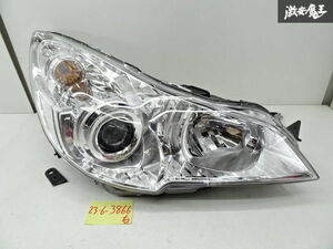 点灯OK スバル 純正 BR9 BM9 レガシィ 後期 HID キセノン ヘッドランプ ヘッドライト 右側 右 運転席側 KOITO 100-20061 要補修 棚19-4