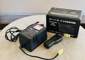 ● ニッカドバッテリー ACスーパー25 7.2-8.4V 急速充電器 1200mAh 保管品 ●