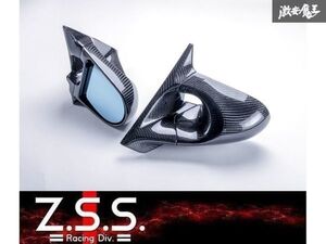 ☆Z.S.S. 2000~2007年 GDA GDB GGA GGB インプレッサ インプ 綾織 カーボン ドア ミラー 電動 左右セット 在庫有り 即納 外装 エアロ ZSS