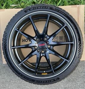 RAYS VOLK RACING G25 8J 18インチ鍛造ホイール ミシュラン　PS5 225/40 18 タイヤセット　フォルクスワーゲン　アウディ