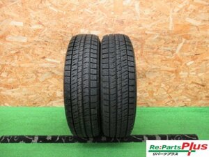 ★A1484MZ　BRIDGESTONE　VRX2　165/70R14　冬タイヤ　2本　中古　☆イボ付き美品