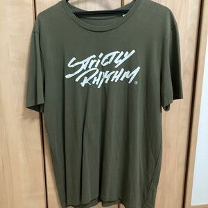 Strictly Rhythm オリーブ　メンズL Tシャツ