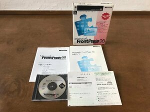 【中古】Microsoft FrontPage 98