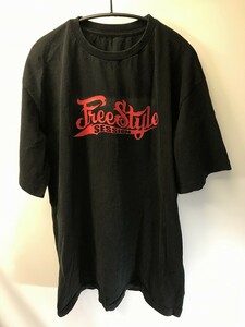 Tシャツ FreeStyle SESSION KOREA PlayStation2 Paran 肩幅約54cm 袖丈約24cm 身幅約57cm 着丈約78cm 現状品 1024