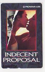 6-f560 ロバートレッドフォード INDECENT PROPOSAL テレカ