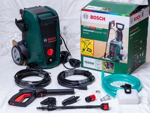 新品 BOSCH ボッシュ 高圧洗浄機 UA125 最大許容圧力12MPa 標準付属高圧ホース８m＋延長ホース６m