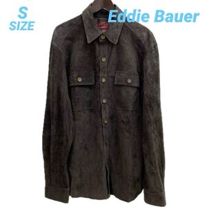 Eddie Bauer エディーバウアー スエードシャツ B9889