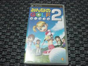 中古PSP:みんなのゴルフポータブル２　みんゴル2