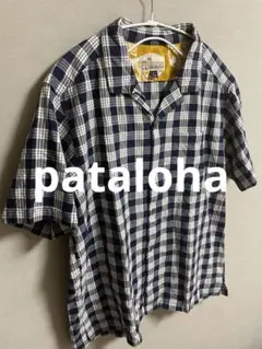 pataloha パタロハ　アロハシャツ　チェックシャツ　半袖　パタゴニア