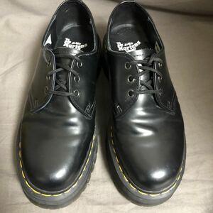 ドクターマーチン　★UK9　US10　約27～28㎝　25567001　3ホール　厚底　ブラック【Dr.Martens 】