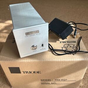 【美品】TRIODE TRX-EQ7 フォノイコライザーアンプ トライオード 元箱付