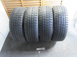 G2197 ②★冬★バリ山★225/65R17 102Q DUNLOP WINTER MAXX 02 WM02 4本セット★個人宅発送不可！